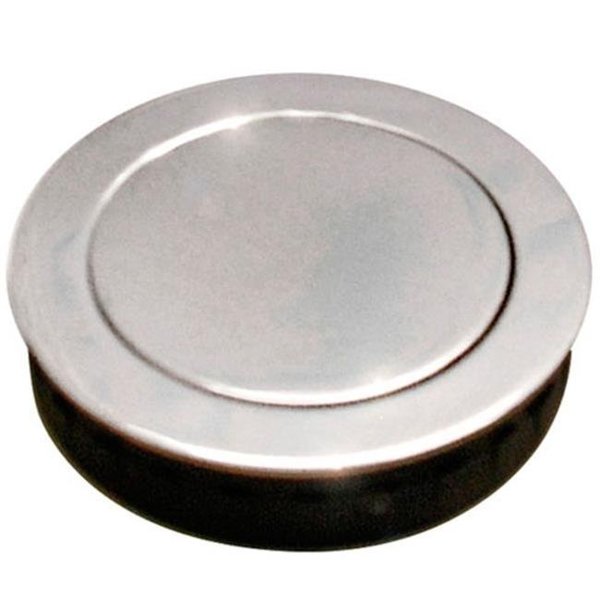 Jako Jako 52 mm Round Flush Pull with Spring Loaded Cover; Polished US32 - 629 Stainless Steel WFH110X50PSS